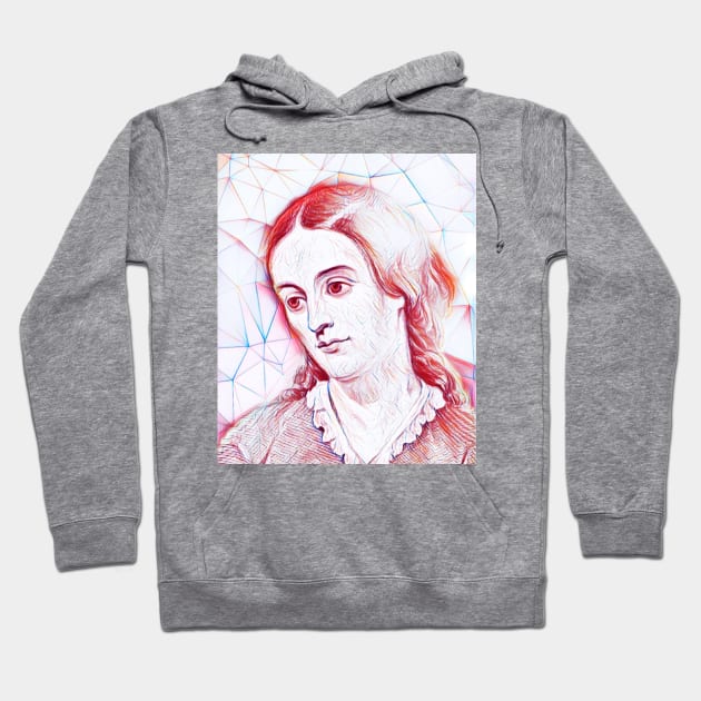 Margaret Fuller Portrait | Margaret Fuller line art Hoodie by JustLit